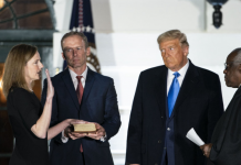 Juíza indicada por Trump já trabalha em questões da eleição presidencial do país