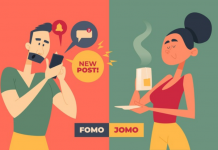 Boas notícias: o distanciamento social do COVID-19 parece curar o FOMO FOMO vs JOMO