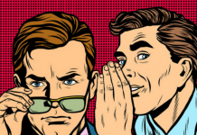 2 mitos comuns sobre dinheiro em que você provavelmente acredita homem contando mitos a outro